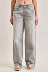 Hidden Classic Low Slung Baggy Jean-Light Grey
