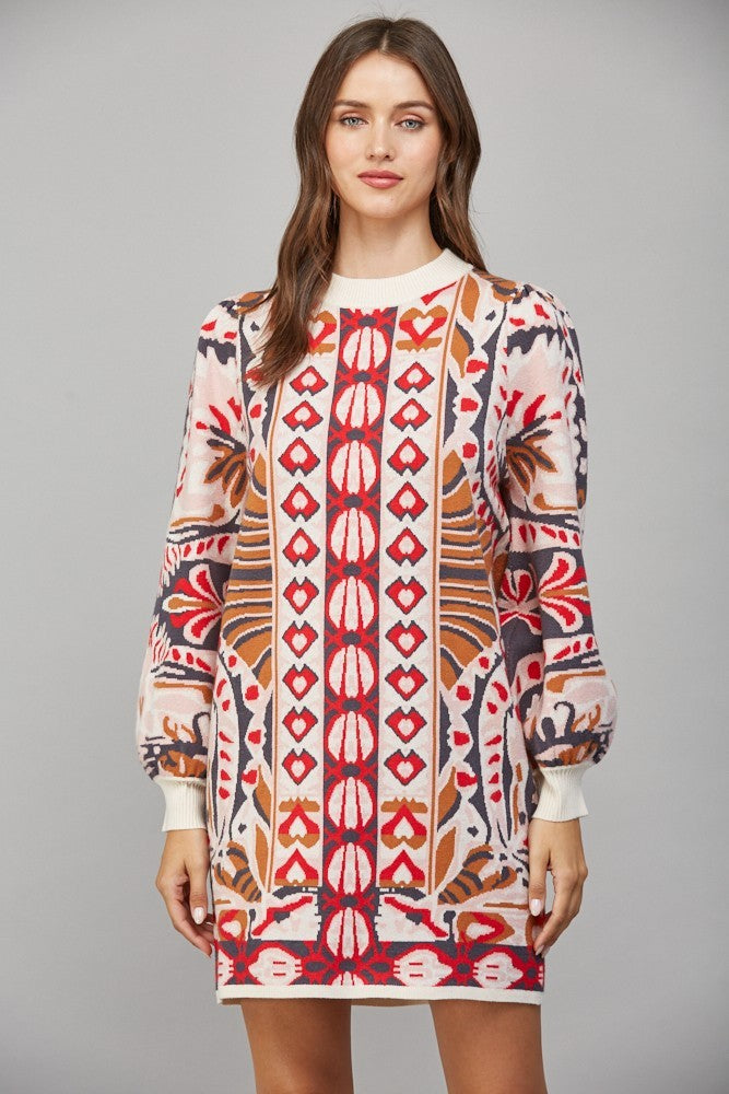 FATE Knit Sweater Dress