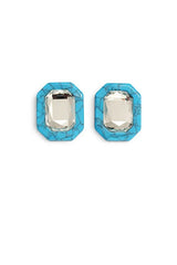 Linny Co Olivia Statement Earrings-Rectangle