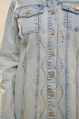 Blue B Denim Rhinestone Dress