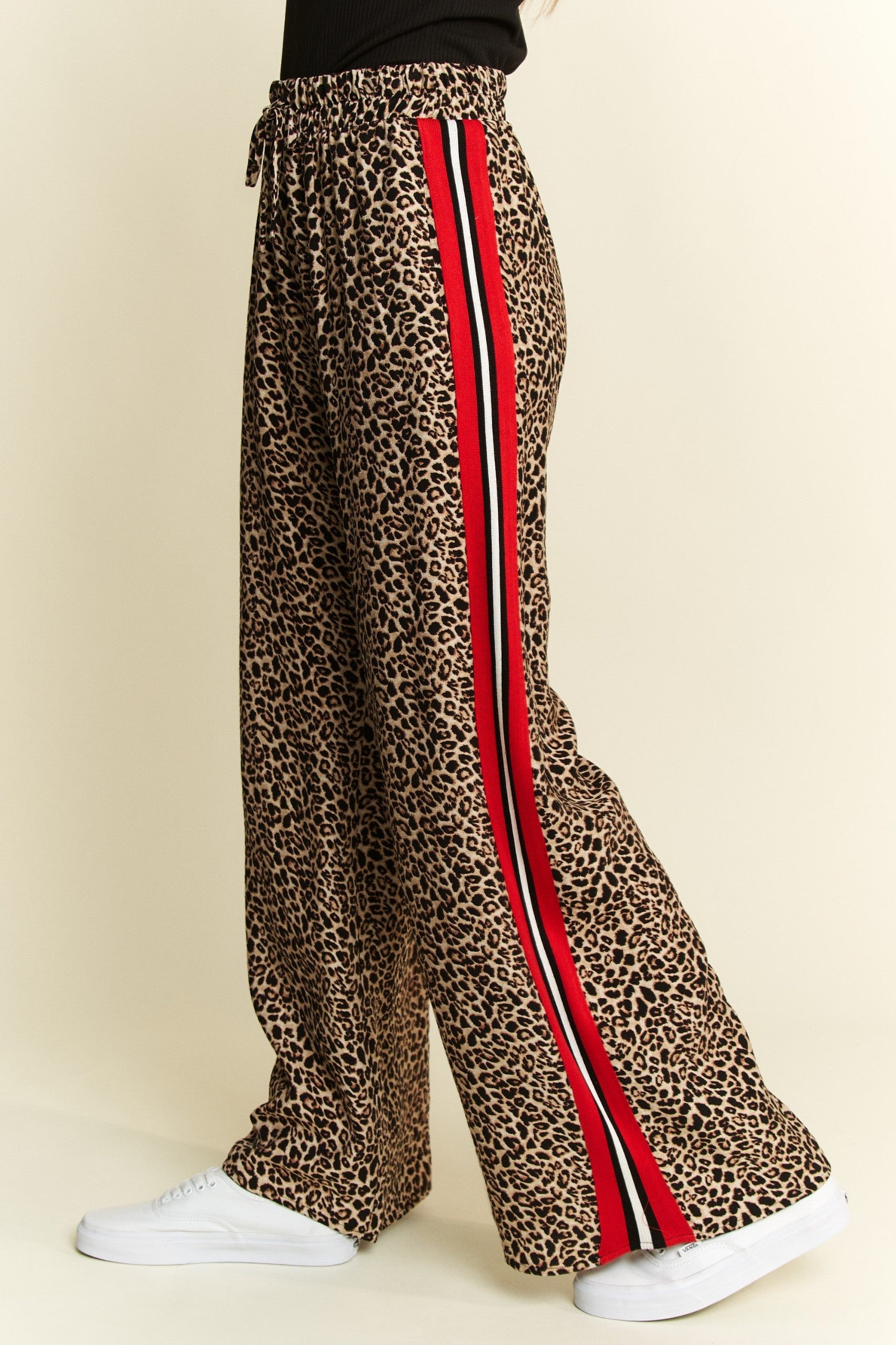 Jade By Jane Leopard Track Pants