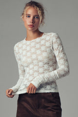 Trend Notes Floral Lace Layering Top