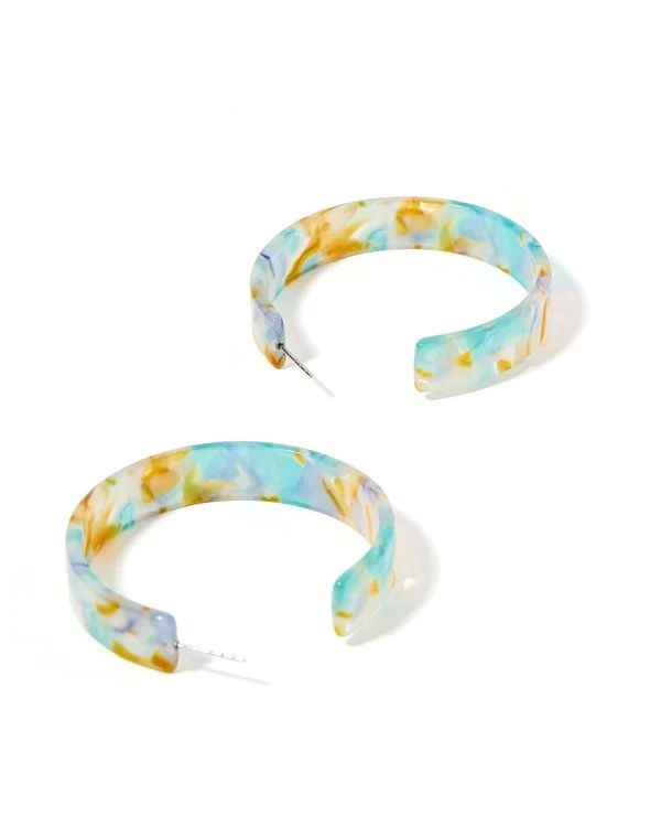 Linny Co Ashley Medium Hoop Earrings
