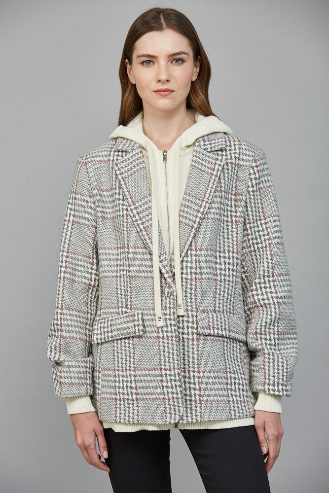 Fate Hooded Blazer
