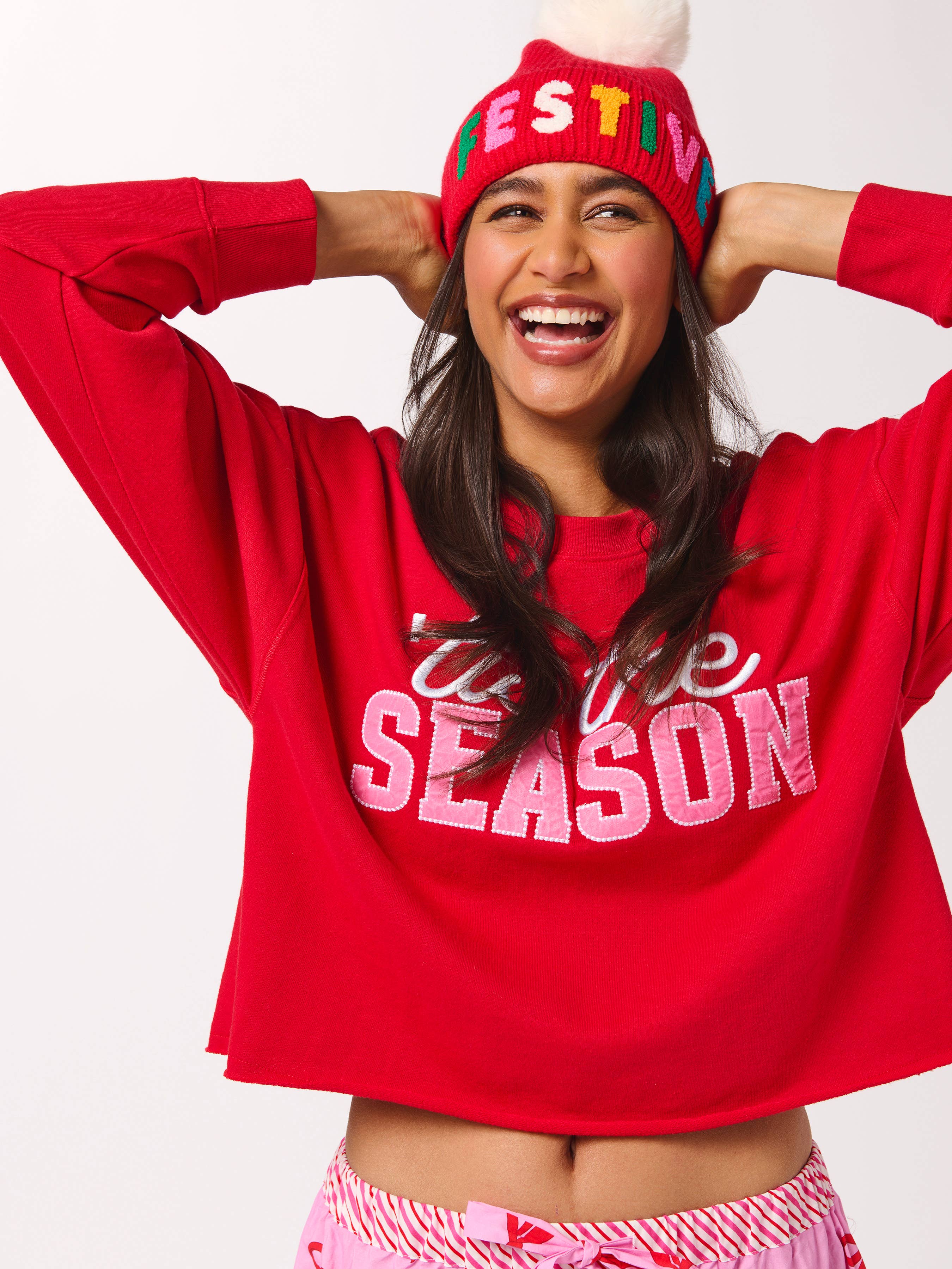 "TIS THE SEASON" LOUNGE SWEATSHIRT