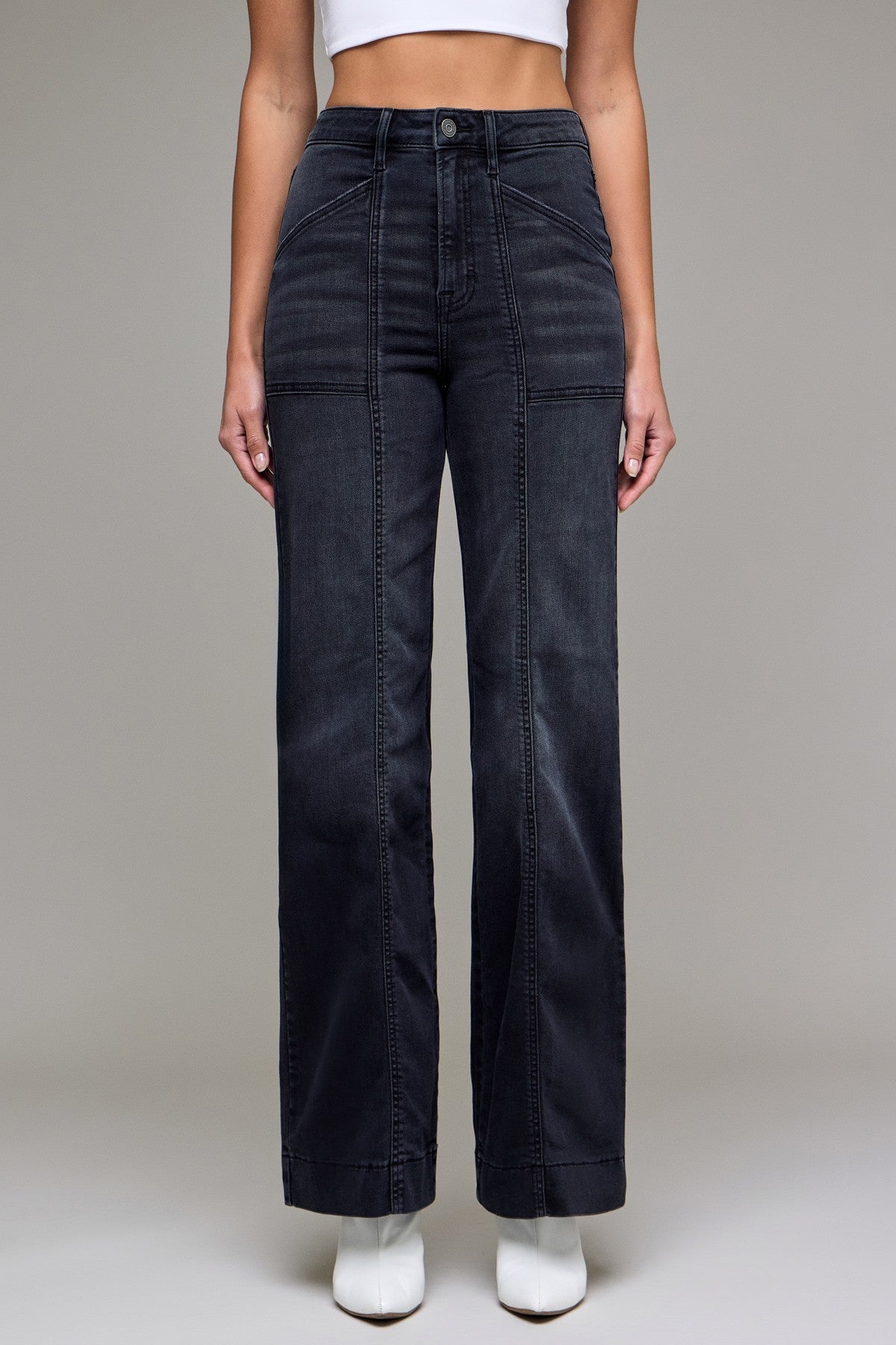 Hidden Happi Comfort High Rise Flare