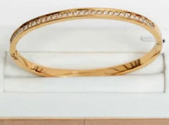 Coastal Grit St. Barth’s Collection Diamond Bangle