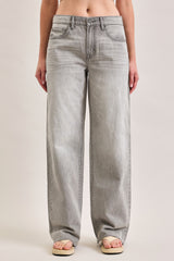 Hidden Classic Low Slung Baggy Jean-Light Grey