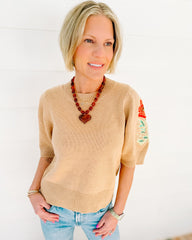Entro Embroidered Sweater