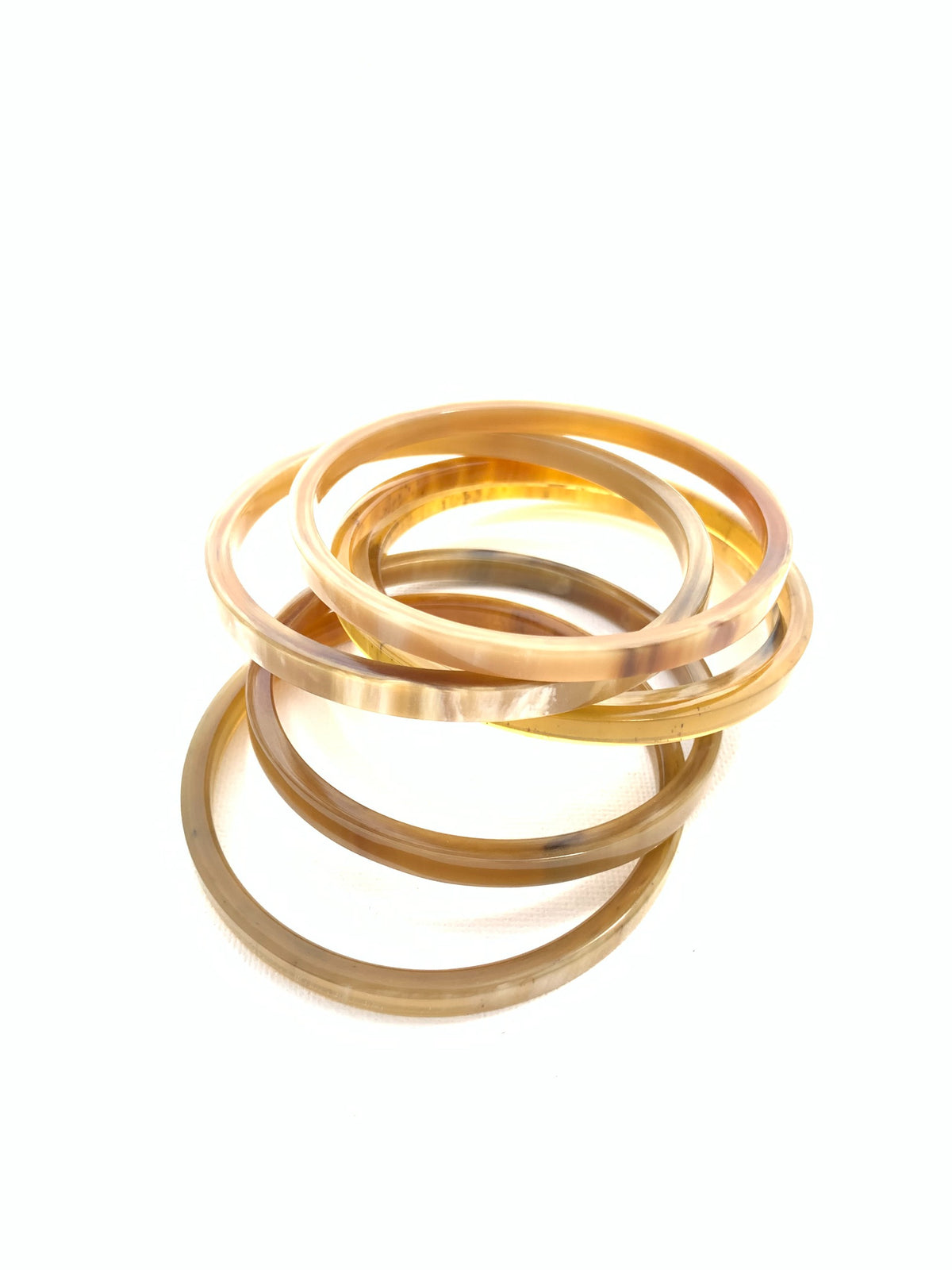 Accessory Jane Light/Natural Bangle Set