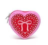 Heart Jewelry Zip Case