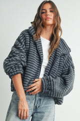 Butter Melon Sherpa Jacket