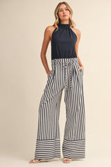 Klesis Striped Pant Jumpsuit