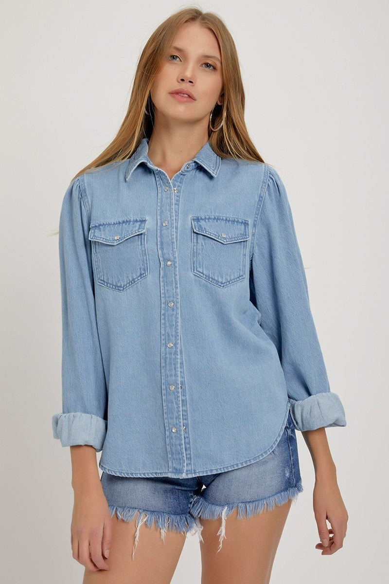 Risen Light Pearl Snap Shirt