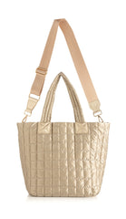 Logan Medium Tote Gold