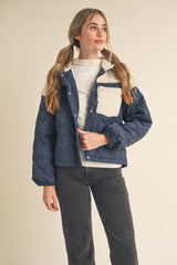 &Merci Sherpa Heart Jacket