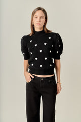 English Factory Heart Sweater