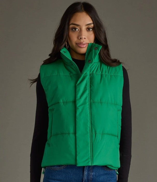 Panache Green Vest